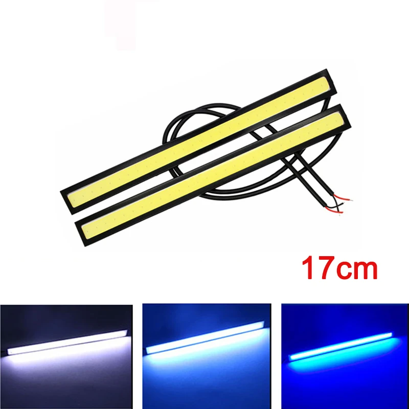 

10PCS 17cm Daytime Running Light COB DRL LED Car Lamp External Lights Auto Waterproof Car Styling Universal Led DRL Lamp