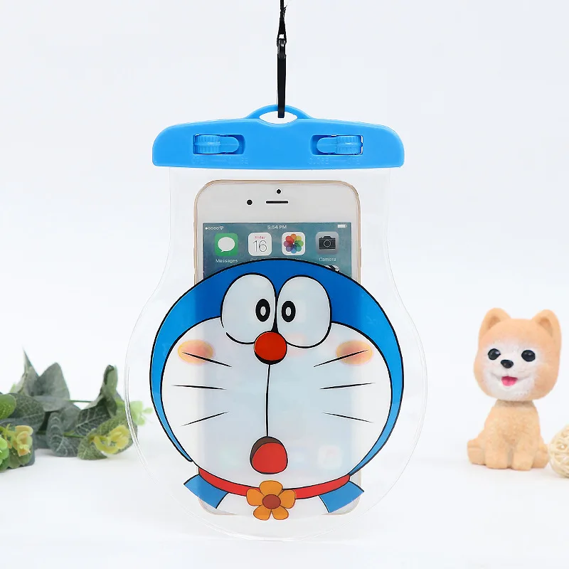 Новый 3 d мультфильм мобильный телефон водонепроницаемая сумка