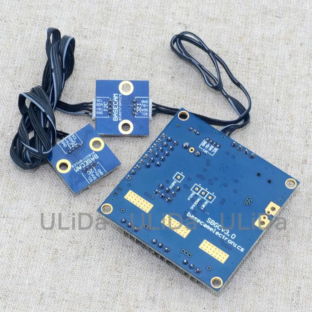 Оригинальный Alexmos BaseCam BGC3.0 32 битный 3 осевой шарнирный контроллер и IMU +