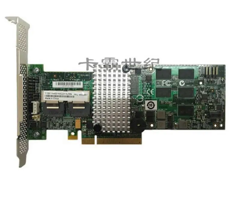 

M5015 SAS/SATA Controller 46m0851 512MB Cache 8 Port SFF8087 PCI-E 2.0 X8 6Gb/s Card RAID5 support 6T HDD