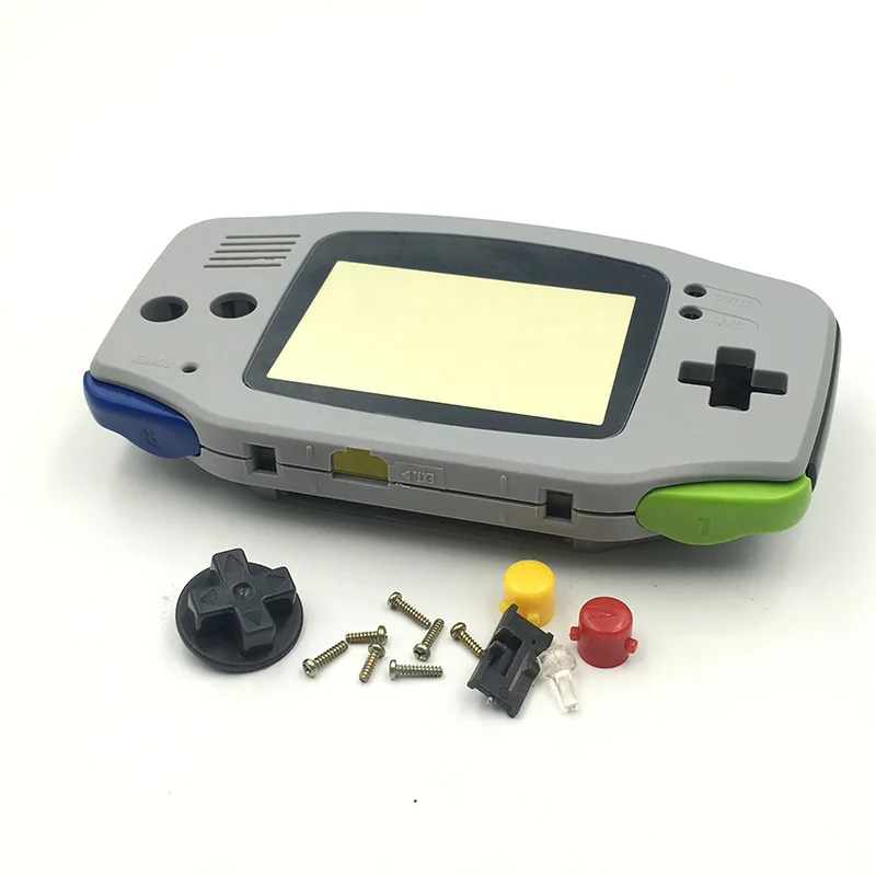 Запасной чехол для SNES SFC Edition серый корпус крышка объектива GBA Game Boy Advance|cover for|cover