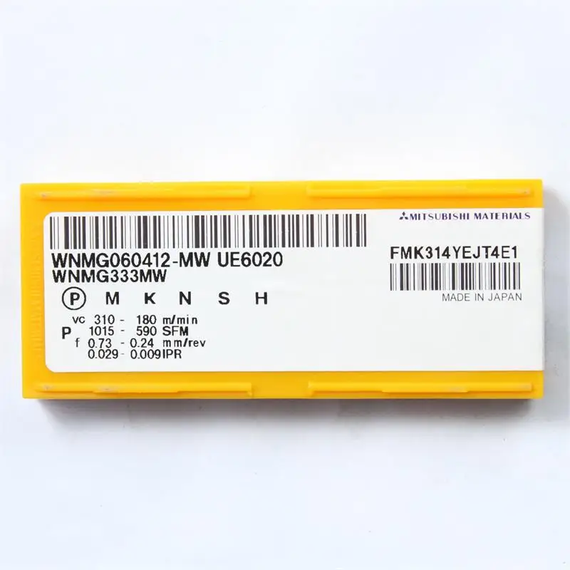 WNMG060412 MW UE6020 Mitsubishi 10 ⑤ кор. внешний токарный инструмент высокого качества для ЧПУ