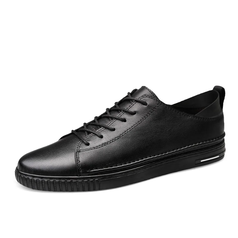 CLAX Мужская модная обувь кожаные кроссовки Демисезонный Повседневное мужской
