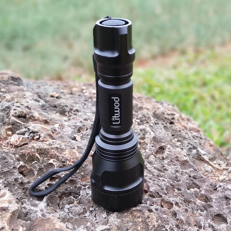 Z10 Litwod C8 высокомощный тактический светодиодный светильник-вспышка XM-L2 T6 U3 для самозащиты, вспышка, светильник фонарь для охоты, велосипедный светильник