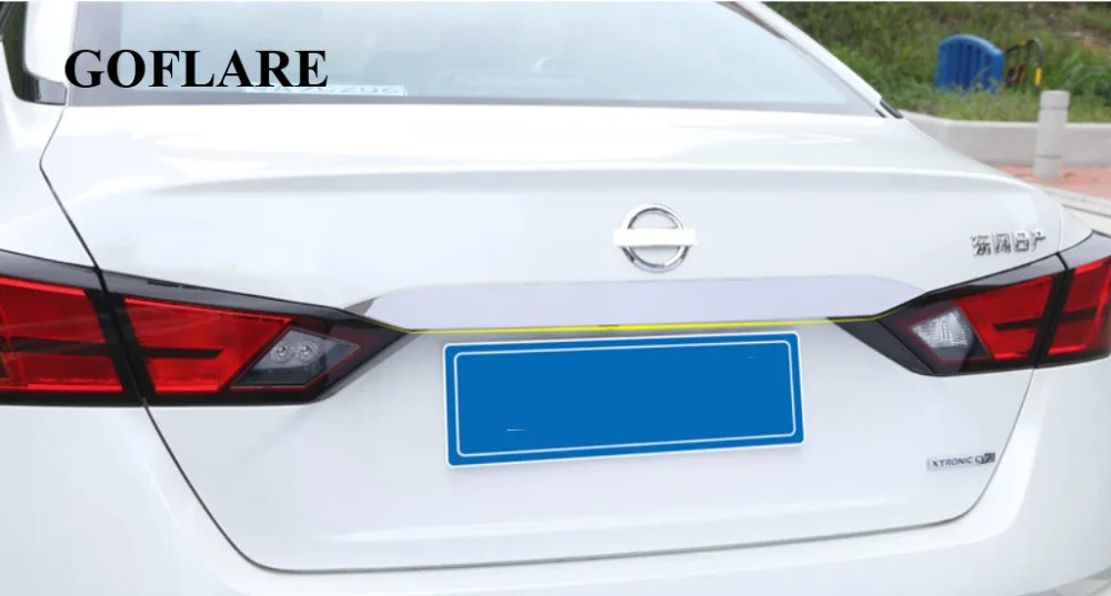 Автостайлинг багажник Накладка порога Накладка для Nissan Altima L34 корпус двери боковая формовка отделка порог протектор Аксессуары