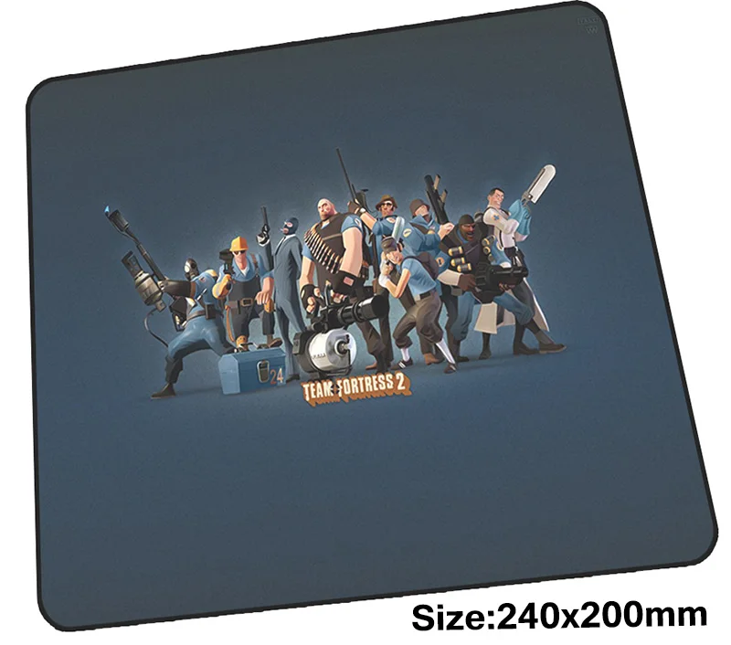 Игровой коврик для мыши team fortress 2 240x200x3 мм игровой Цветные персонализированные