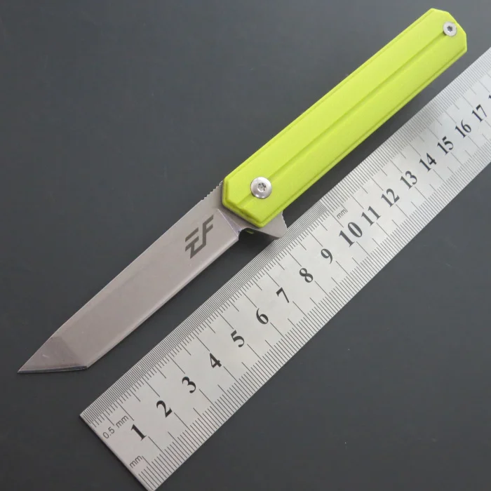 EF65-light-A5 Высокое качество EF65 нож D2 стальное лезвие G10 Ручка шарикоподшипник складной нож открытый охотничий Походный нож Нож EDC инструмент - Цвет: EF65-light-A5