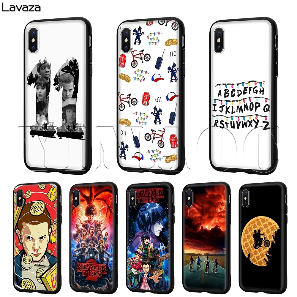 Lavaza Stranger Things Case for iPhone 11 Pro XS Max XR X 8 7 6 6S Plus 5 5s se |
