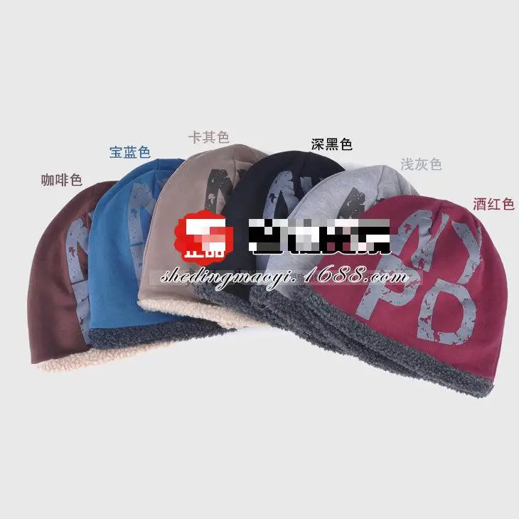 Мужской и женский осенне-зимний хлопковый теплый шарф шапка модная | Аксессуары