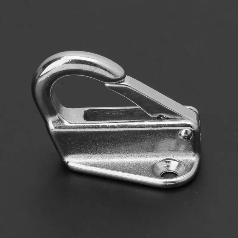 Stainless Steel Fending Hooks Fender Spring Hook Snap Attach Rope Boat Sail Tug Ship Marine Hardware Boats Accessories | Спорт и
