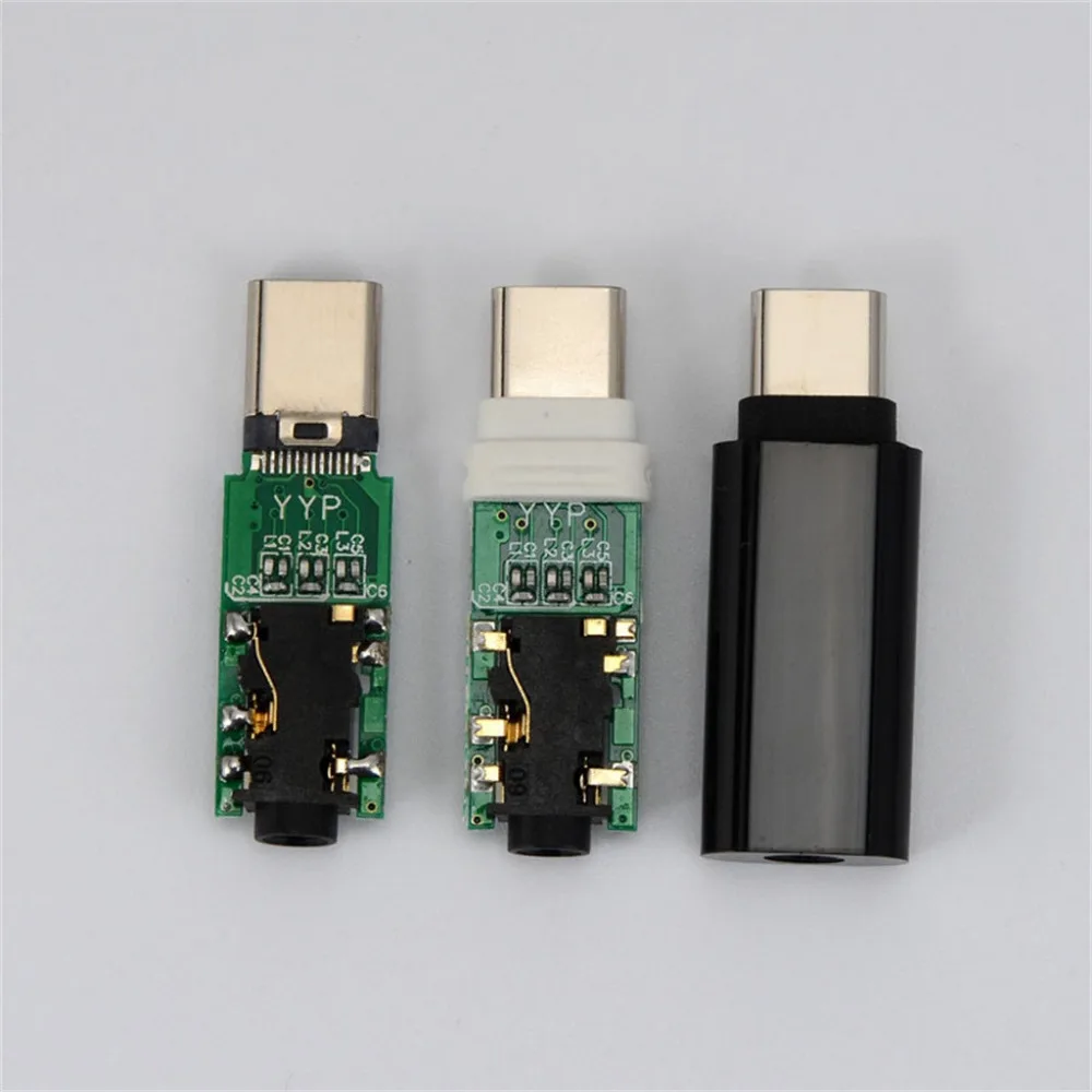 Аудио адаптер для внешнего микрофона USB C на 3 5 мм|Кабели адаптеры и разъемы| |