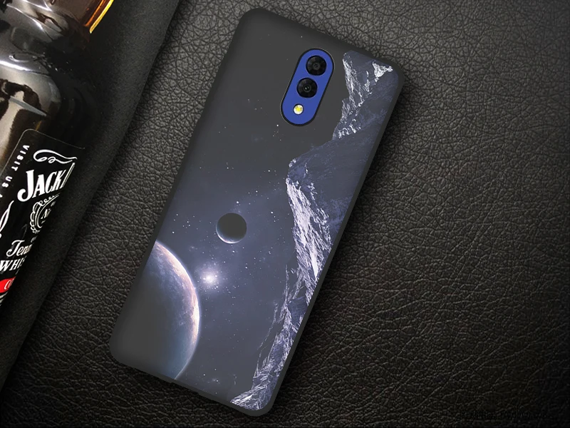 JURCHEN Case For Alcatel 3L Case Soft Tpu Silicone Back Cover For Alcatel 3L 3 L Case Cover Funda Printing Bag Cartoon