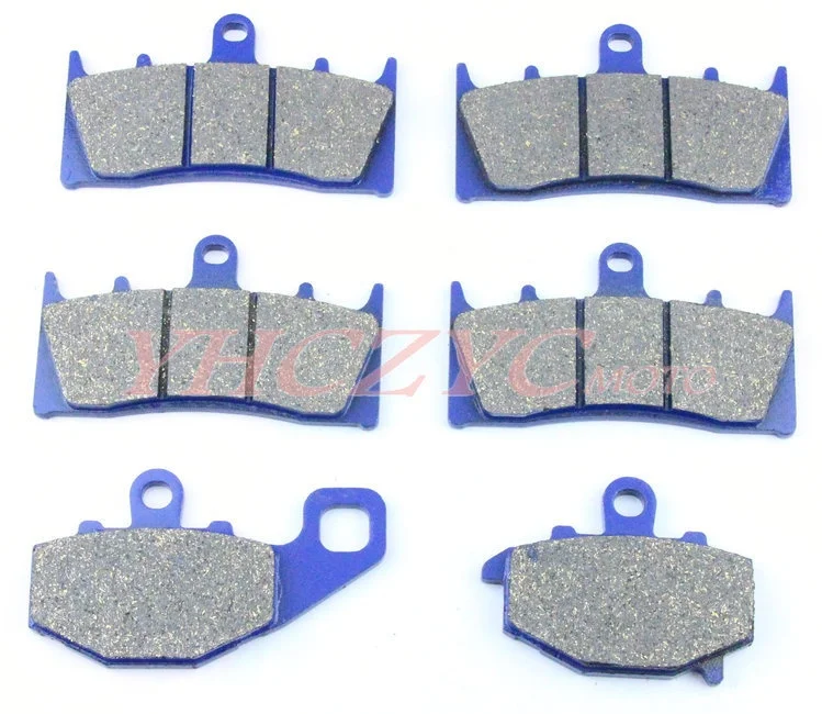 

For KAWASAKI ZX9R 96-01 motorcycle front and rear brake pads set