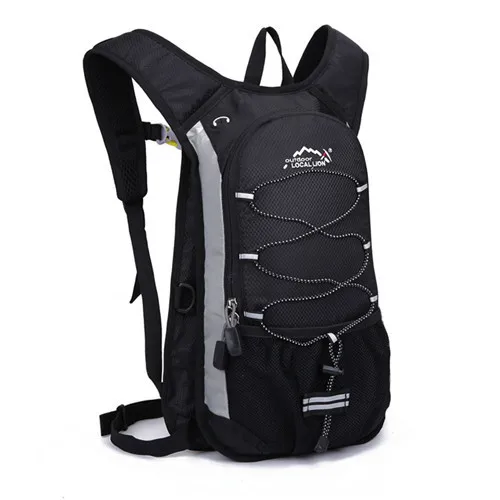 Black Only bag Местный лев 12л Горный рюкзак, велосипедная сумка, сумка для путешествий, бега, спорта, велоспорта, рюкзак, сумка для воды, дорожная MTB велосипедная сумка - Цвет: Black Only bag