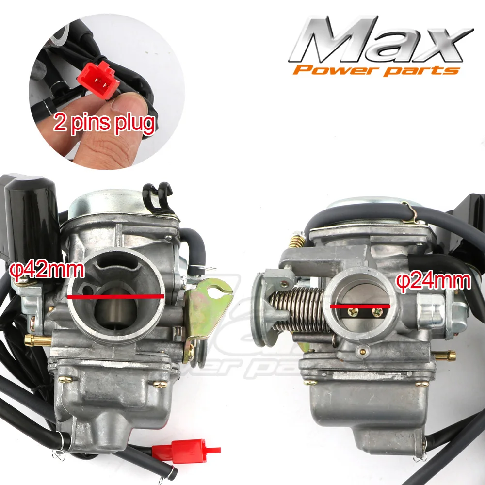 Карбюратор PD24J для GY6 125cc 150cc 152QMI 157QMJ карбюратор квадроцикла на основе двигателя 24
