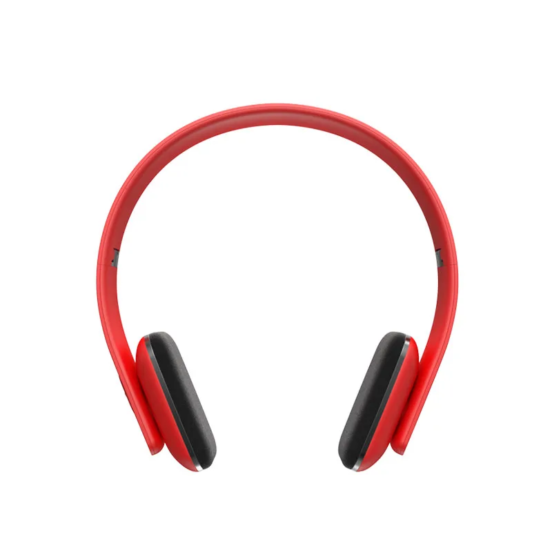Красный Новое поступление стерео наушники Bluetooth наушники музыка беспроводной стерео Спорт Bluetooth гарнитура с микрофоном наушники беспроводные блютуз для телефона компьютера блютуз гарнитура игровые наушники игровые - Цвет: Красный