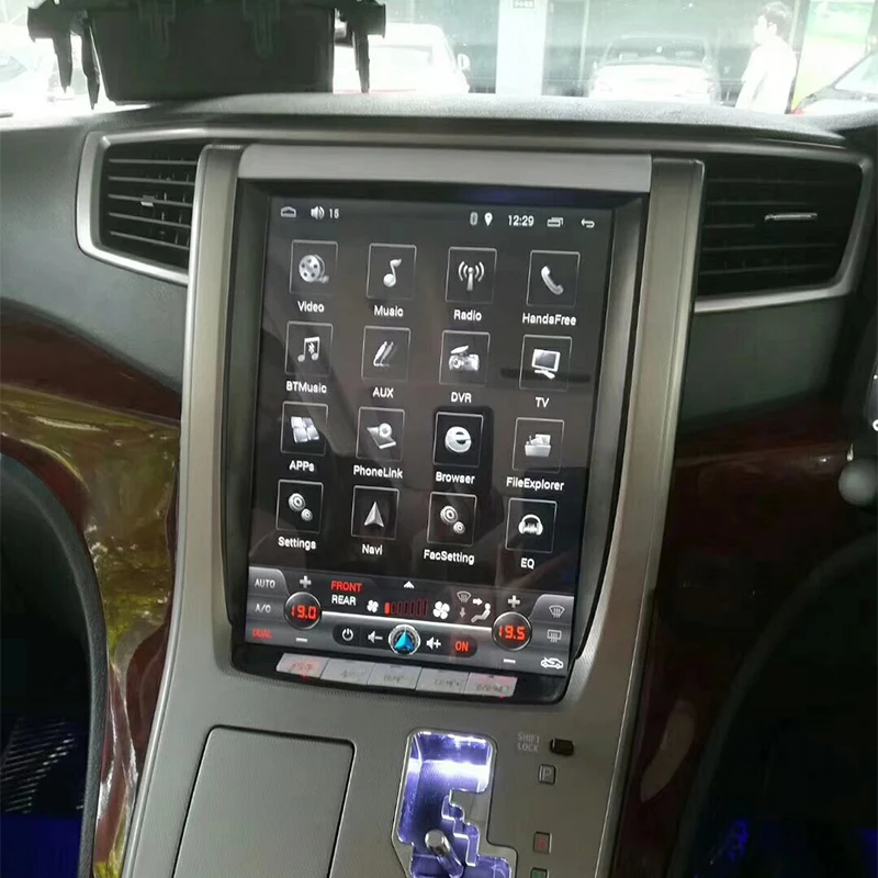 LiisLee Автомобильный мультимедийный gps Hi-Fi аудио Радио стерео для TOYOTA Alphard Vellfire AH20 2008~ стиль навигации NAVI