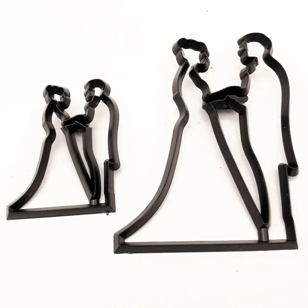 9 шт./компл. формочка для печенья невесты жениха пар силуэт Свадебный Торт помадка