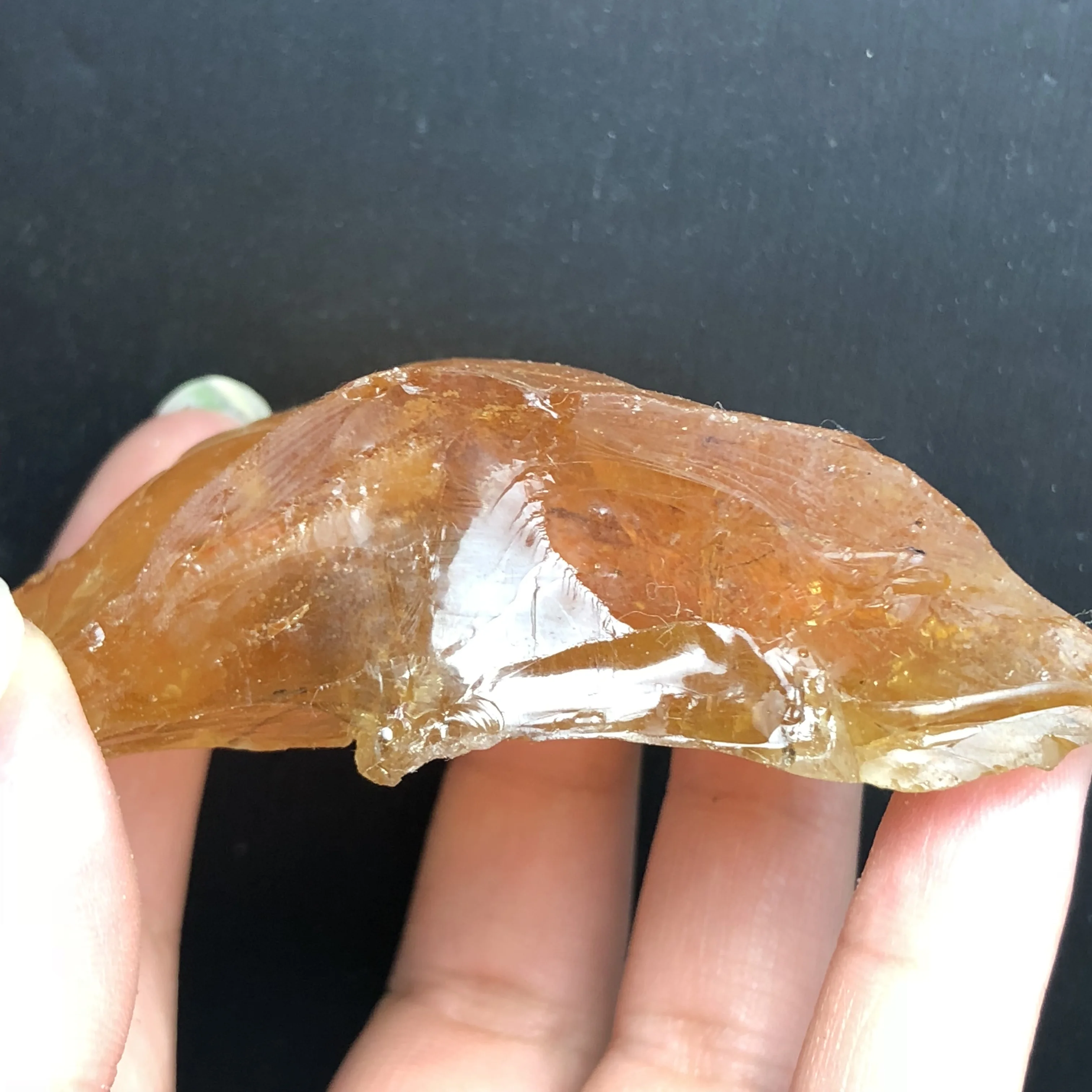 Натуральный Янтарный образец кристаллического минерала блок художественное