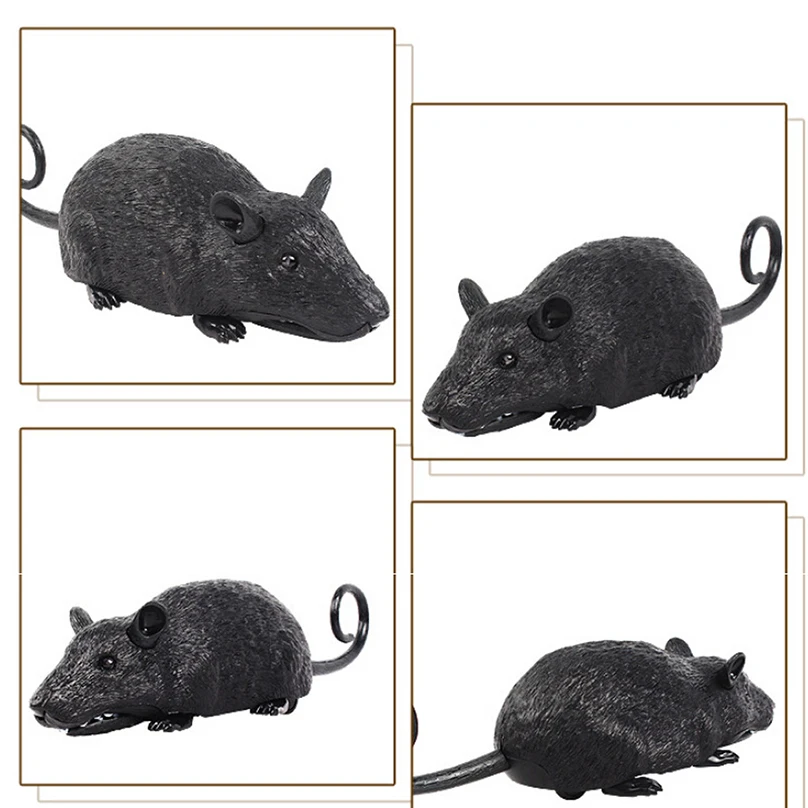 Children Tricky Toys Infrared Induction Electric Remote Control Mouse Pet Toy Realistic RC Simulation Animal Gift Dropshipping | Игрушки и