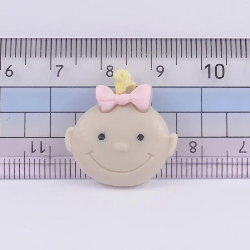 10 шт плоские резиновые кабошоны милые детские украшение душевой кабины DIY Скрапбукинг рукодельные украшения для волос лук аксессуары для телефонов