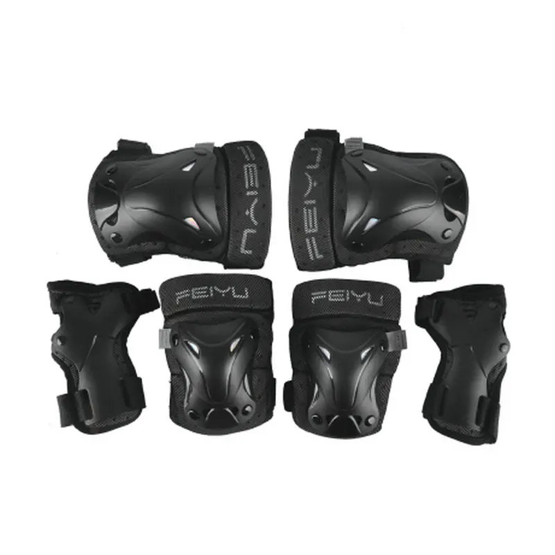 Набор протекторов для роликовых коньков 1 пара наколенники взрослых и детей