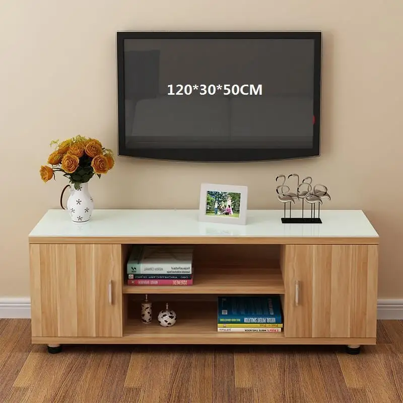 Китай Lcd плоский экран Поддержка Ecran Ordinateur Bureau Ретро деревянный монитор Стенд Мебель для гостиной Mueble стол ТВ шкаф - Цвет: Version O