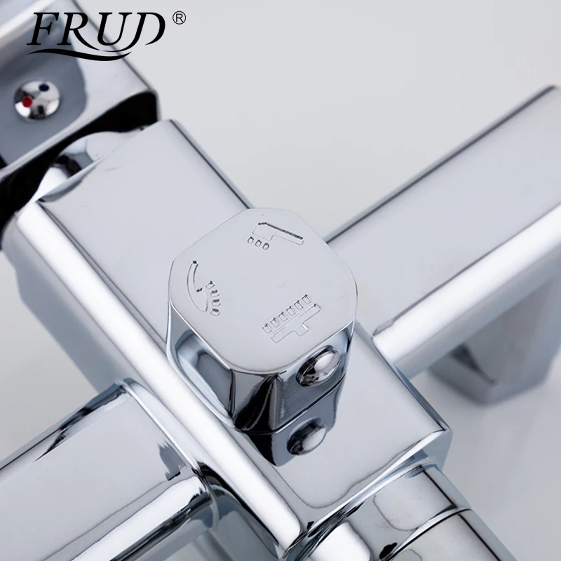 Смеситель для ванной комнаты Frud 1 комплект смеситель душа с ручным распылителем