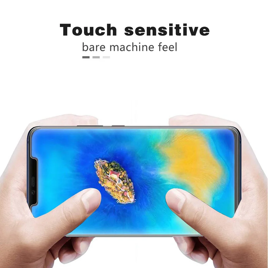 WK полностью клеящаяся 3D изогнутая передняя+ задняя пленка для huawei mate 20 Pro, защитная нано-Гидрогелевая пленка с инструментами, не закаленное стекло