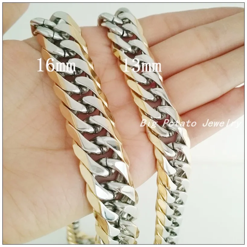 Акция распродажа высокополированная 316L нержавеющая сталь серебряный золотой