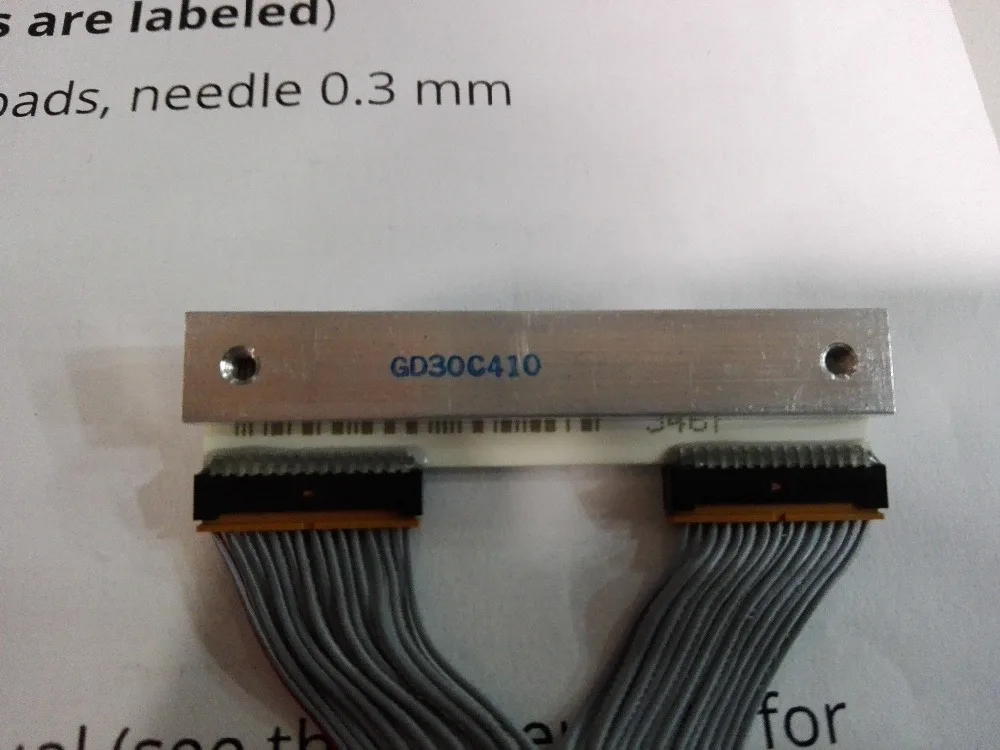 6 шт. новый оригинальный ROHM KF2002 GC10F термопечатающая головка высокого качества|print