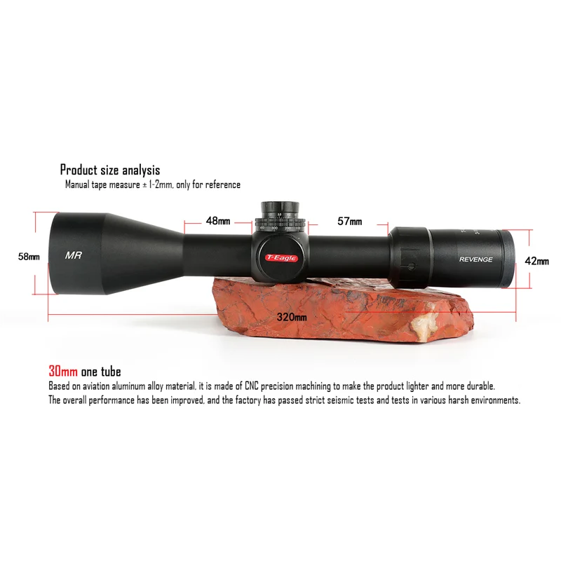 Брендовые футболки для малышей девочек-Орел MR3-15X50SFIR Тактический RiflesScope AirRifle