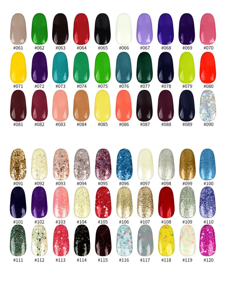 Комплект гель лаков для ногтей комплект УФ набор маникюра с лампой Гель лак