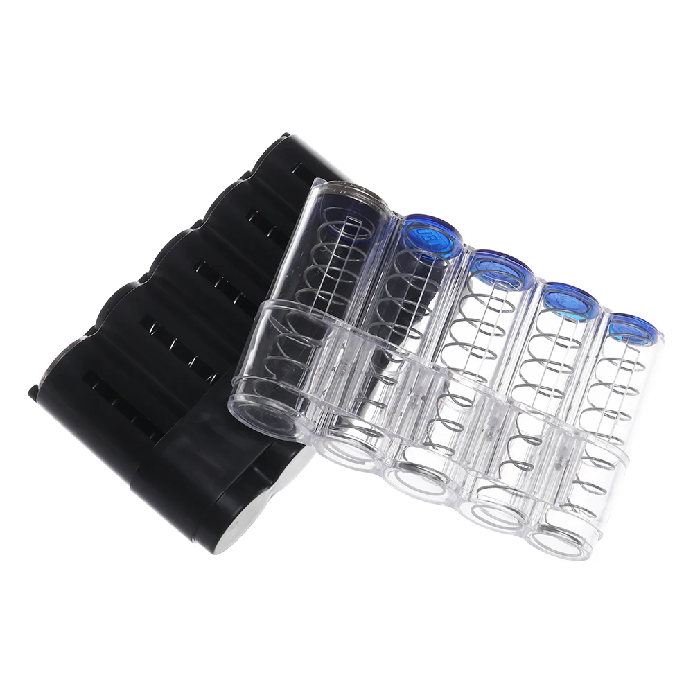 1 шт. креативный держатель для монет в евро контейнер хранения многослойный Чехол