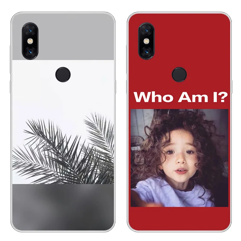 Nice Boy and Sleep All Day Case For Xiaomi Mi Mix 3 TPU Painted Mobile Phone Shell Lovely Color Painting Case.10 Colors! |