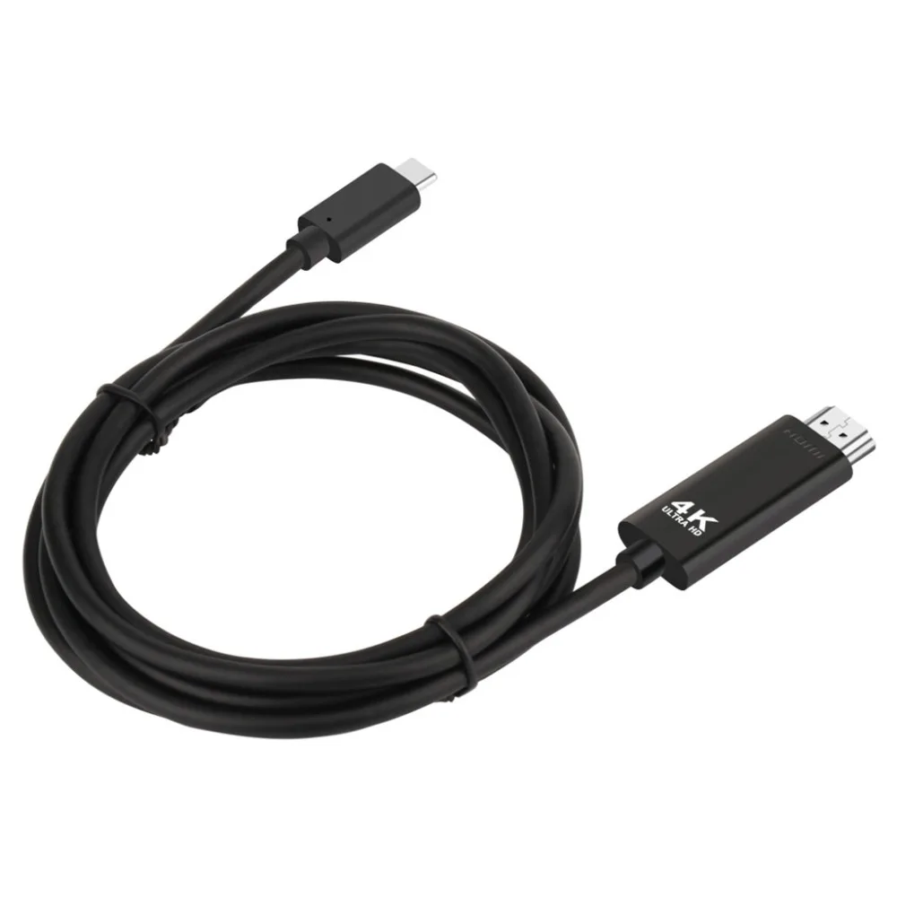 1 8 м Type C на HDMI 4K кабель HDTV TV цифровой av адаптер Lightning для Samsung Galaxy S9 + S8 iPhone IOS|Кабели