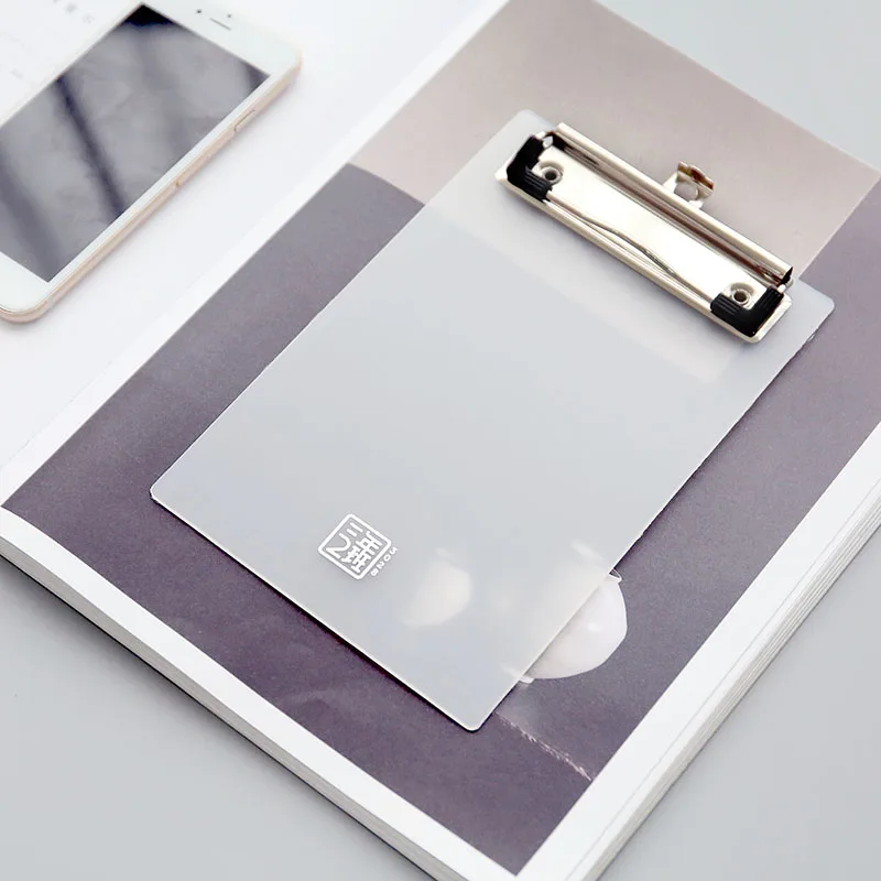 Размер A5 папка для файлов доска жесткая белая розовая синяя подложка пластиковая