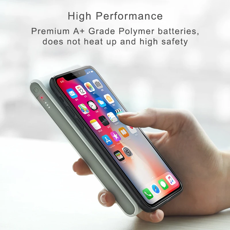 Беспроводное зарядное устройство HOCO Qi Беспроводной Зарядное Мощность Bank для iPhone