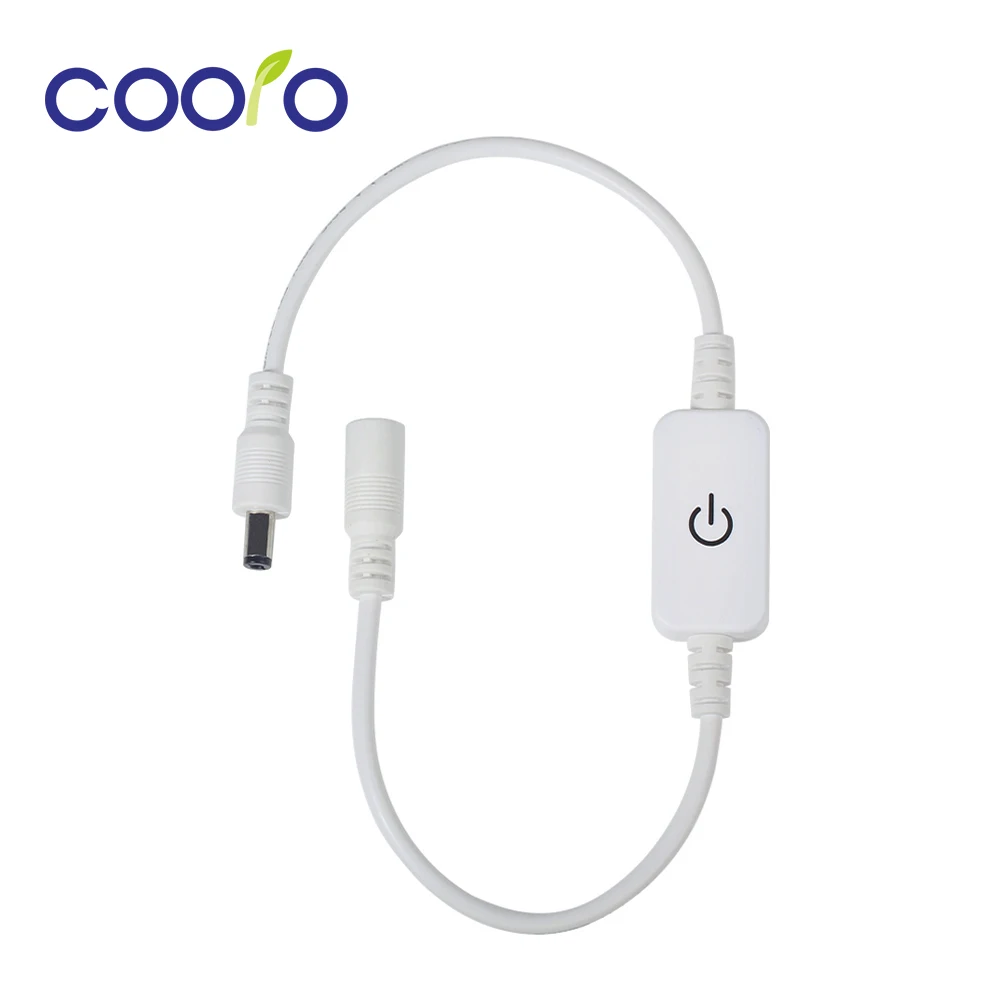 DC12V/24 V iTouch LED диммер контроллер 4A/1CH с DC женский и мужской кувшин разъем для одного