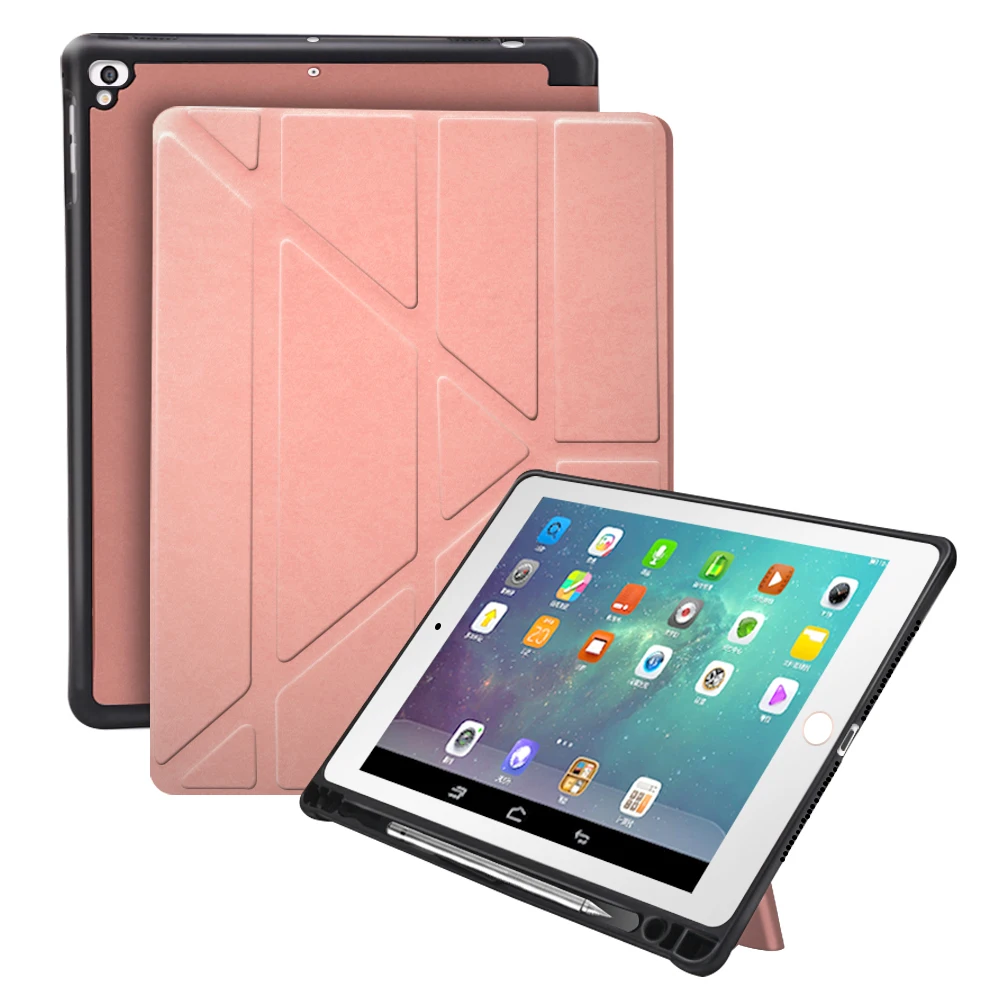Для iPad Pro 10,5 чехол с карандашом, умный чехол для iPad Air 3 кожаный мягкий чехол для iPad Pro 10,5 Air 3 чехол