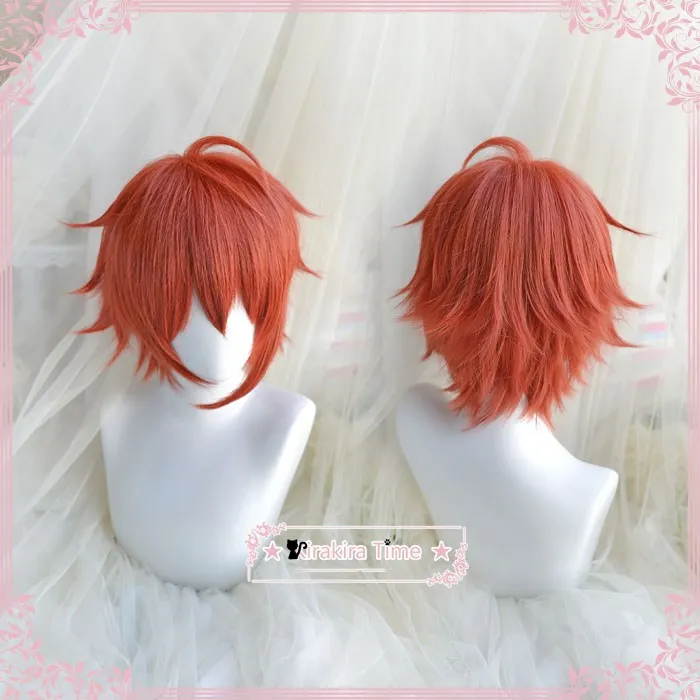 Ролевые игры IDOLiSH7 NANASE Рику Косплэй парик коротких синтетических волос для взрослых роль играют Хэллоуин