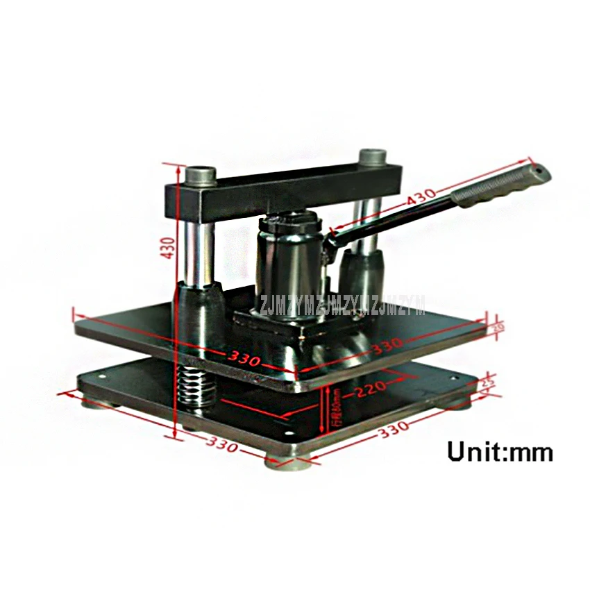 Гидравлический пресс ure ручной работы Настольный небольшой штамповочный станок