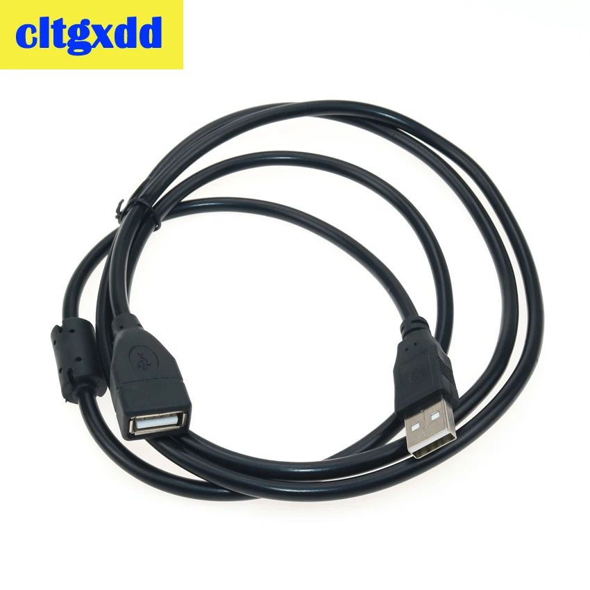 Удлинительный кабель cltgxdd 1 5 м черный USB удлинитель с разъемом для передачи данных