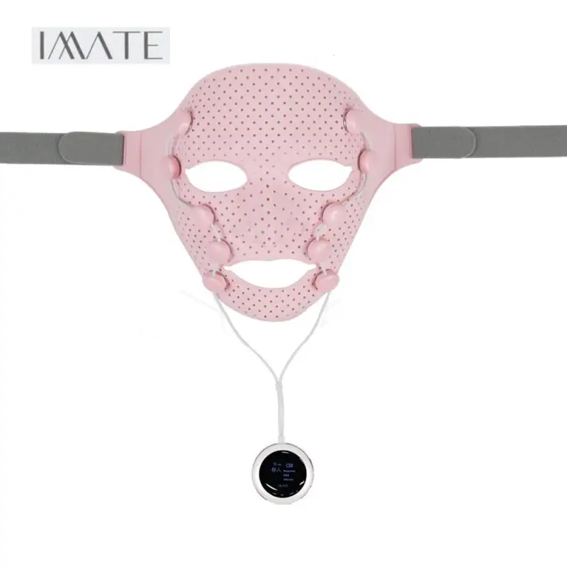 IMATE Красота массажер устройства уход за лицом силиконовые 3D Магнитная вибрации
