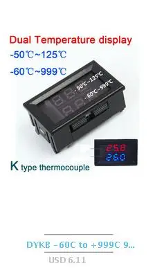 DYKB MLX90640 Инфракрасный Тепловизор ручной тепловизор камера массив визуальный термометр Измерение цифровой ЖК-дисплей