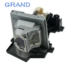 Совершенно новая совместимая Лампа проектора лампа 725-10106 310-8290 для проектора DELL МП лампа с корпусомЧехол Happybate
