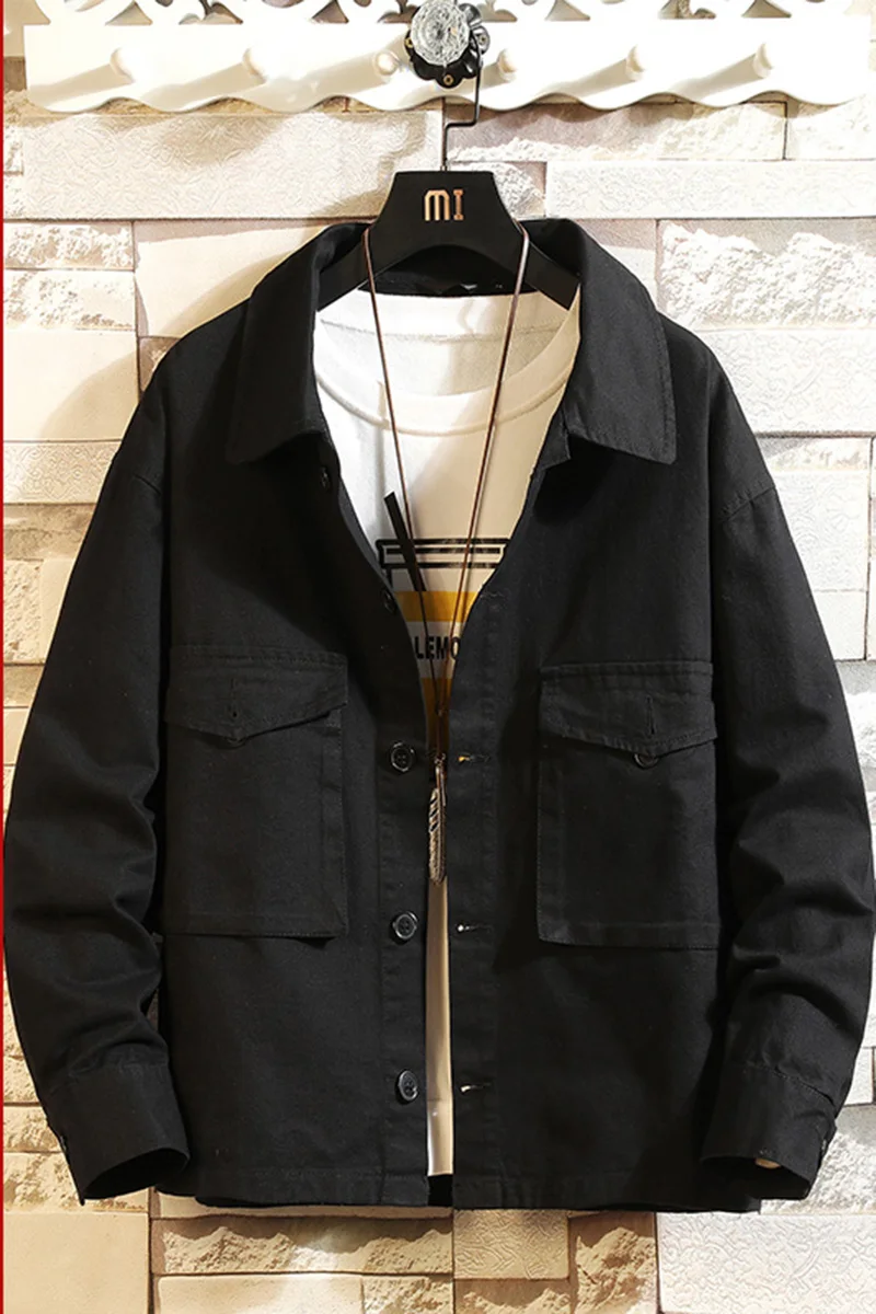 

Mens bomber jackets Hot Sell Spring Cargo Jacket Men Army Cotton Male outerwear Brand Clothing Mens jackets student Coat