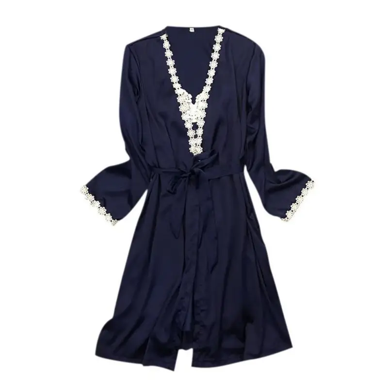 Женский халат ночная рубашка + банный комплект из двух предметов женский