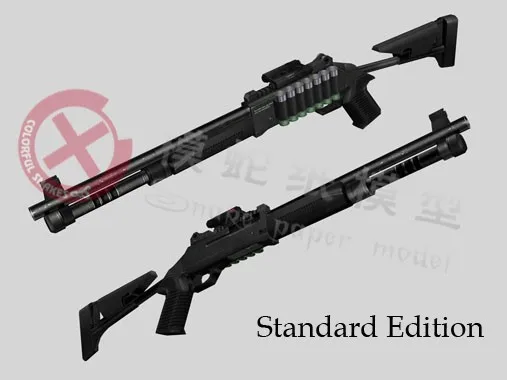 1:1 Remington XM1014 дробовик Бумажная модель пистолет журнал оружие 3D головоломка для мальчиков DIY обучающая Бумага Ремесло