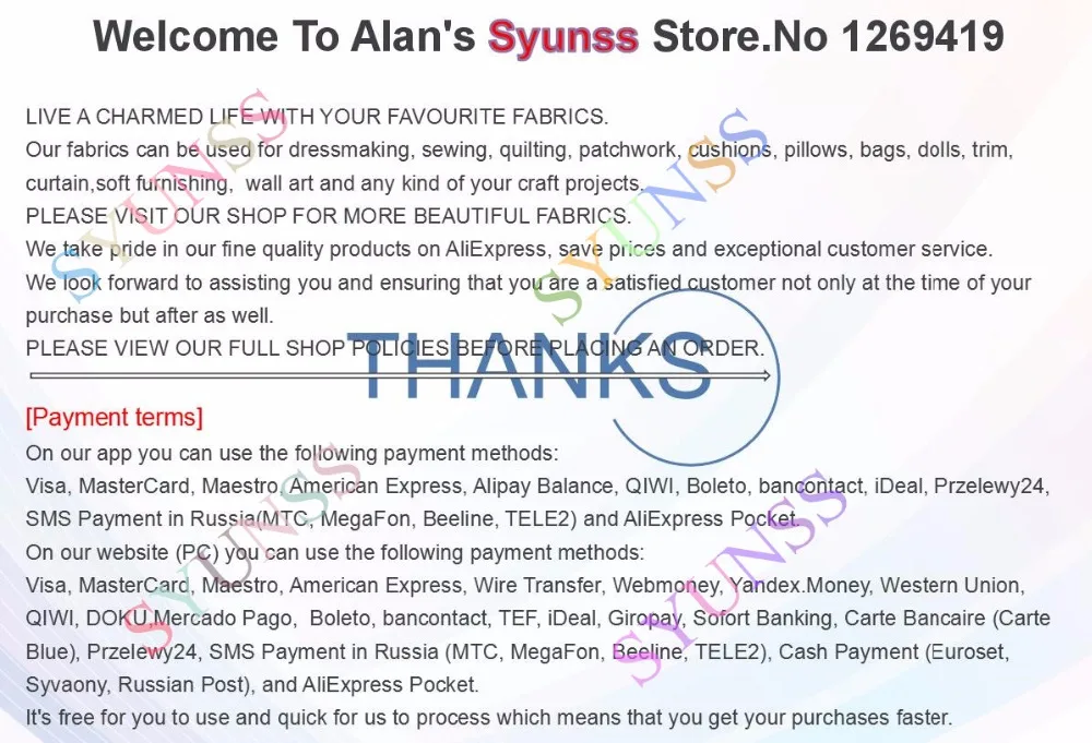 Syunss темно-синие облака печати хлопок ткань для DIY Tissu лоскутное Telas Швейные Детские игрушки платье постельные принадлежности Лоскутное Ткань Ремесло